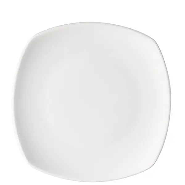 Teller flach, 27 cm viereckig Coup