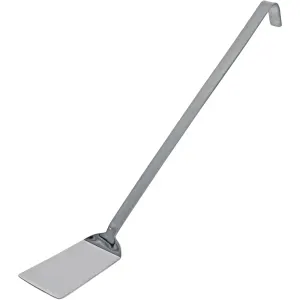 Pfannenwender aus Edelstahl groß