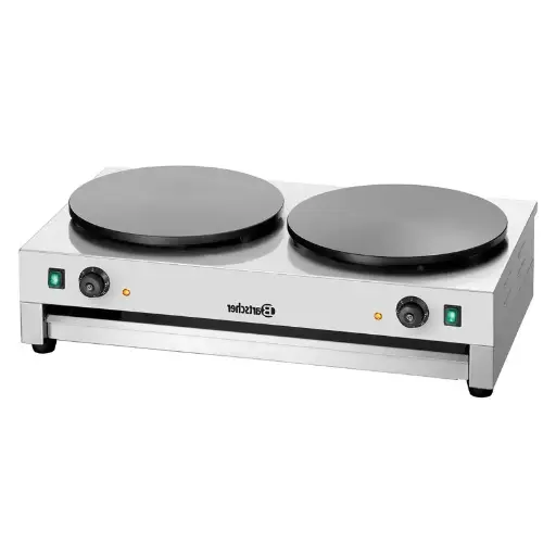 [9543580] Crêpes Gerät 2 Platten, Gas