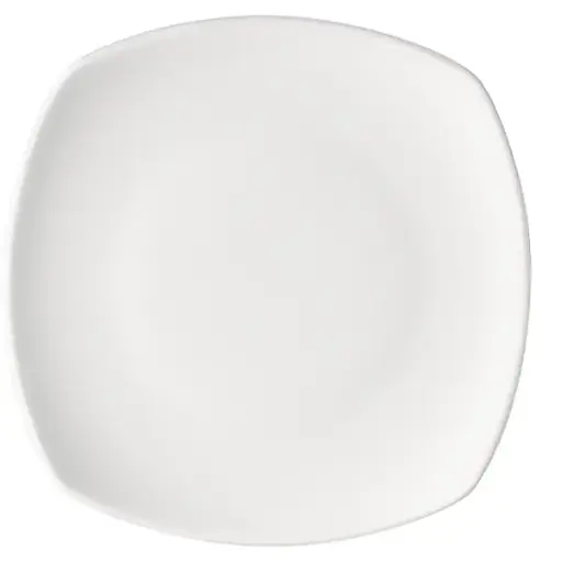 Teller flach, 32 cm viereckig Coup