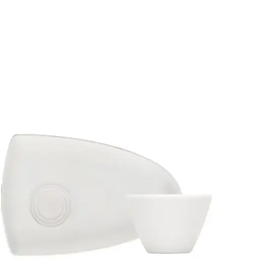 [9007439] Setplatte mit Bowl, 10,6 cm asymmetrisch Coup