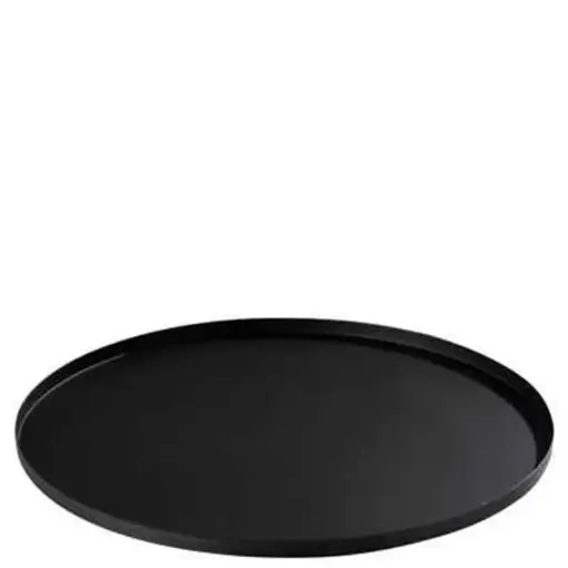 Serviertablett, rund